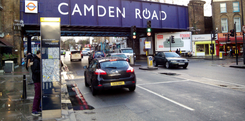 Camden Road was designed by highway  engineers to serve the needs of vehicles