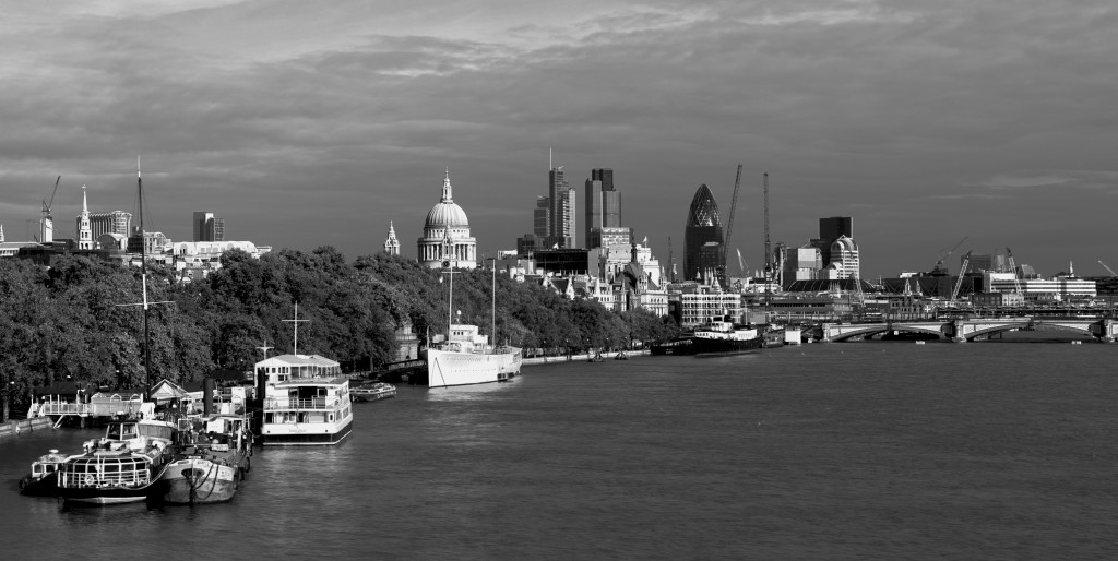 The City of London enjoys a landscape which is both classical and modern (image courtesy Nicolas de Camaret)