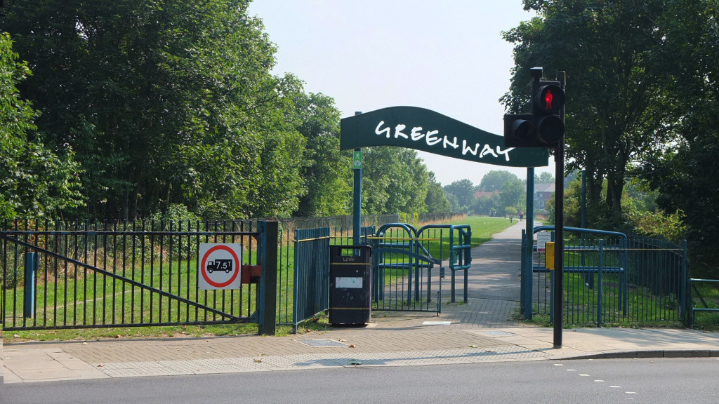 Newham's 'Greenway' began life as the Sewerbank aka Northern Outfall Sewer Walk.