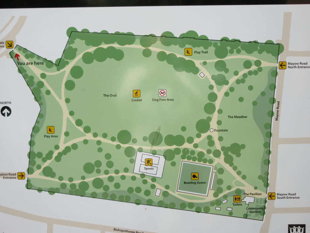 Mayow Park plan