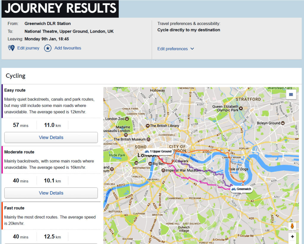 Quietway 1 