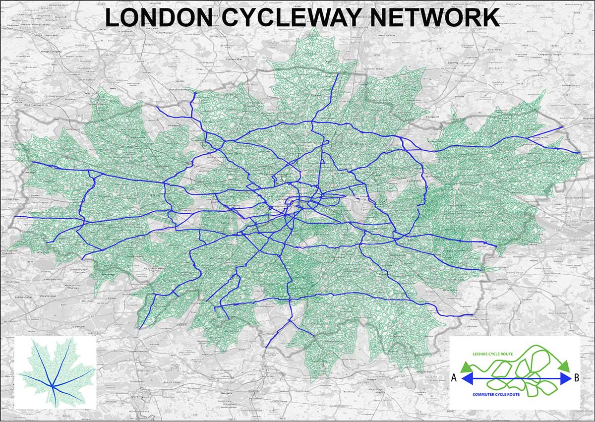 London Commuter & Leisure Cycleway Network LCLCN