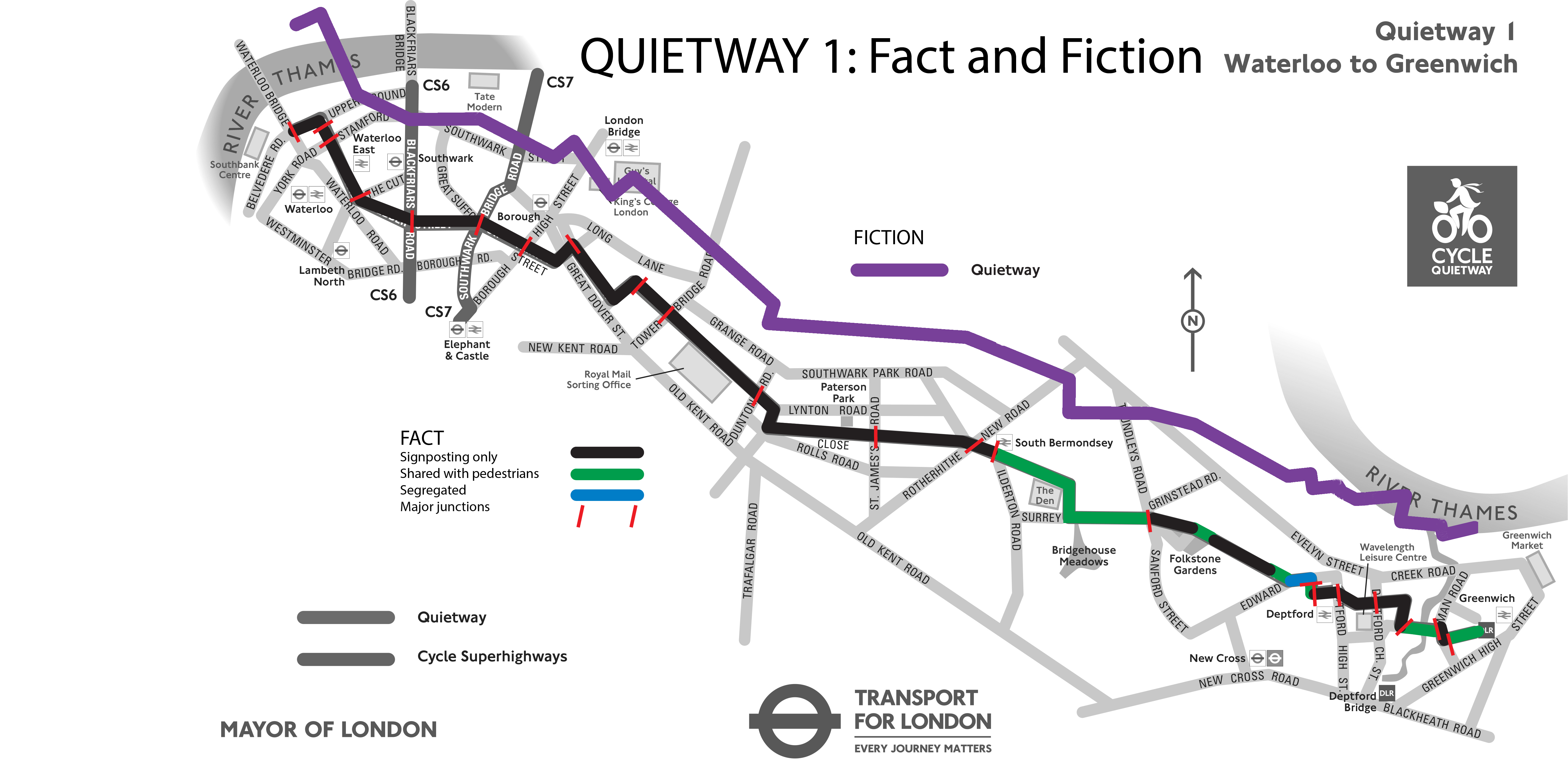 Tfl cycle routes top map